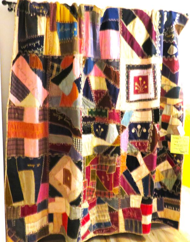 ​Vintage Crazy Quilt