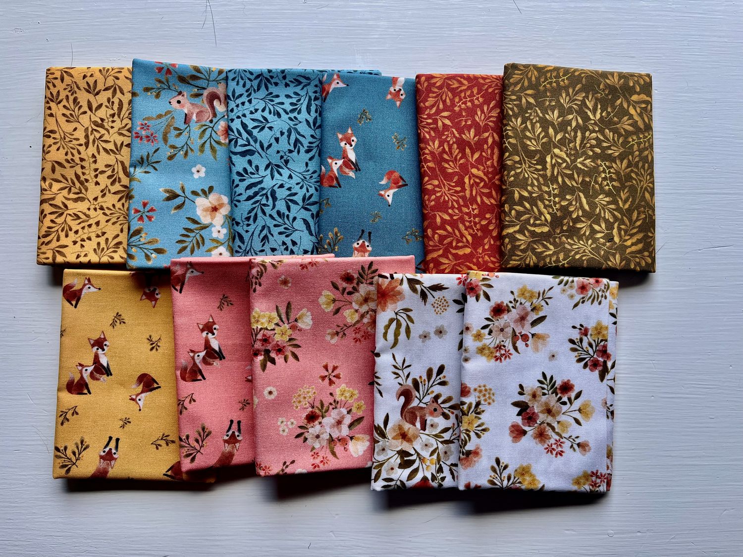 Fabric:  Fat Quarter Bundle (Fat Quarter Shop)