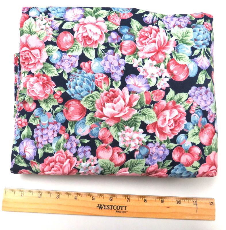 ​Fabric: (Red, Blue, Pink Floral) by Texstyles