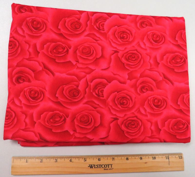 ​Fabric:  (Roses are Red)