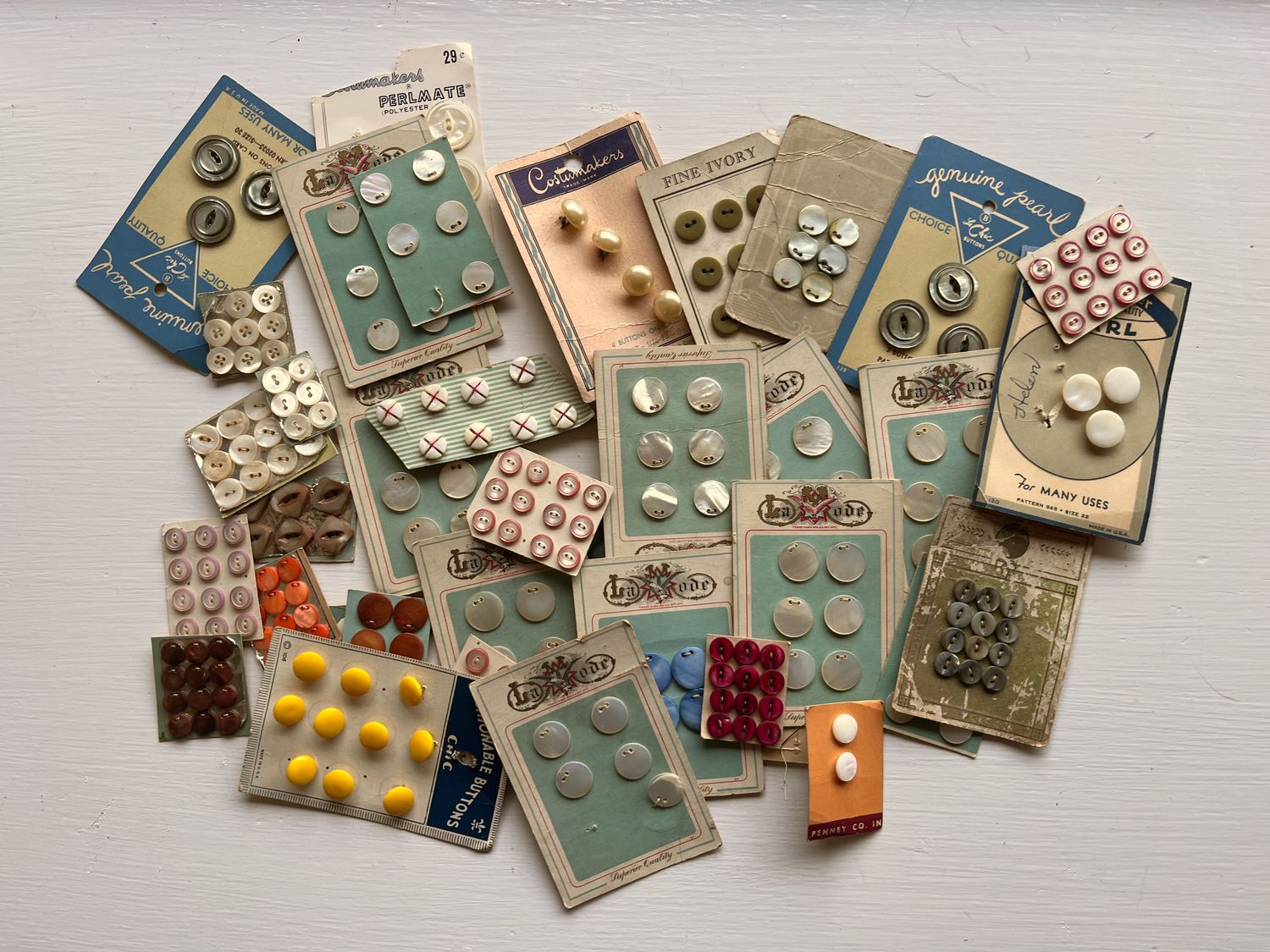 Vintage Lot of Buttons