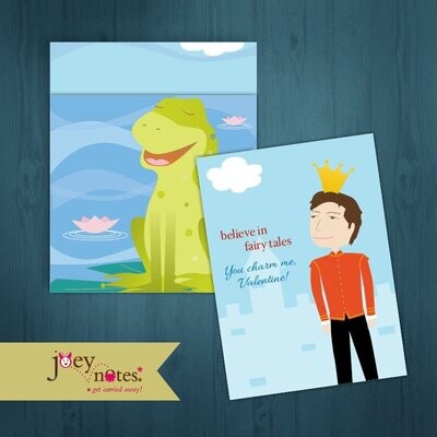 Frog Prince / Prince Charming / Anniversary /
6 cards for $2.50 ea
