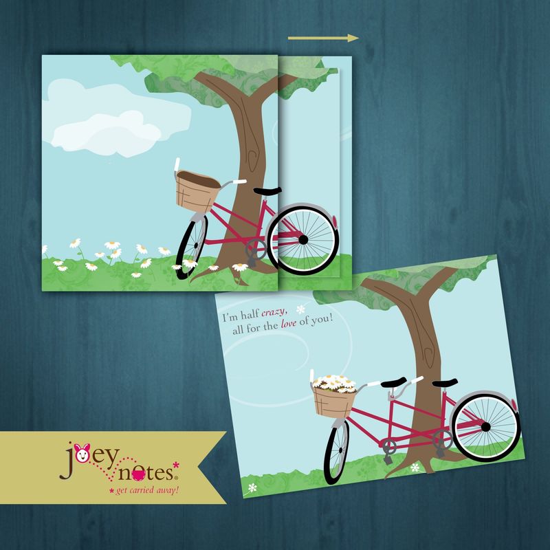 Bicycle built for two  /  Old-fashioned song lyrics   / 6 cards for $2.00 ea