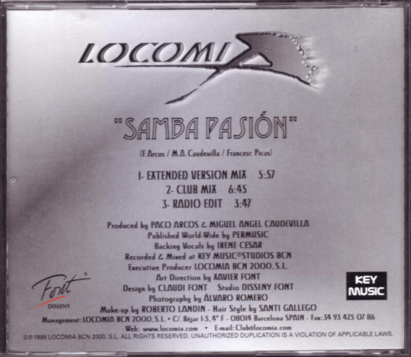 Cd Locomia Samba Pasion