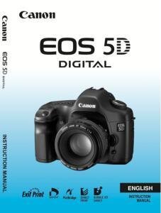 Canon 5d Mark Iv Guide Book Pdf Canon EOS 5D Instruction Manual
