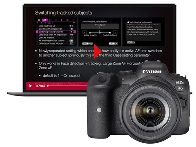 Understanding your Canon EOS R6 – Online course AO02