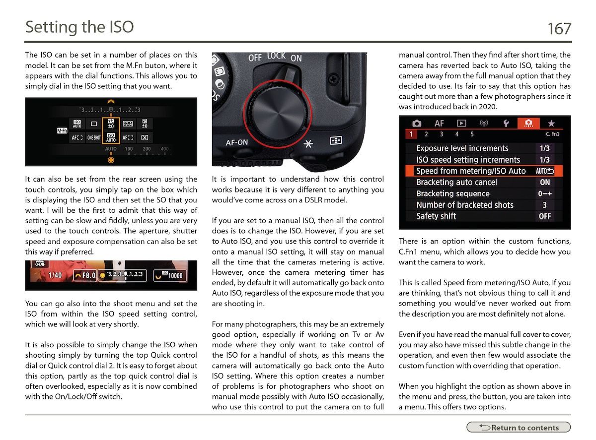 Iso Setting Sony A7ii Sony Camera Settings Sony A7r Iv Menu