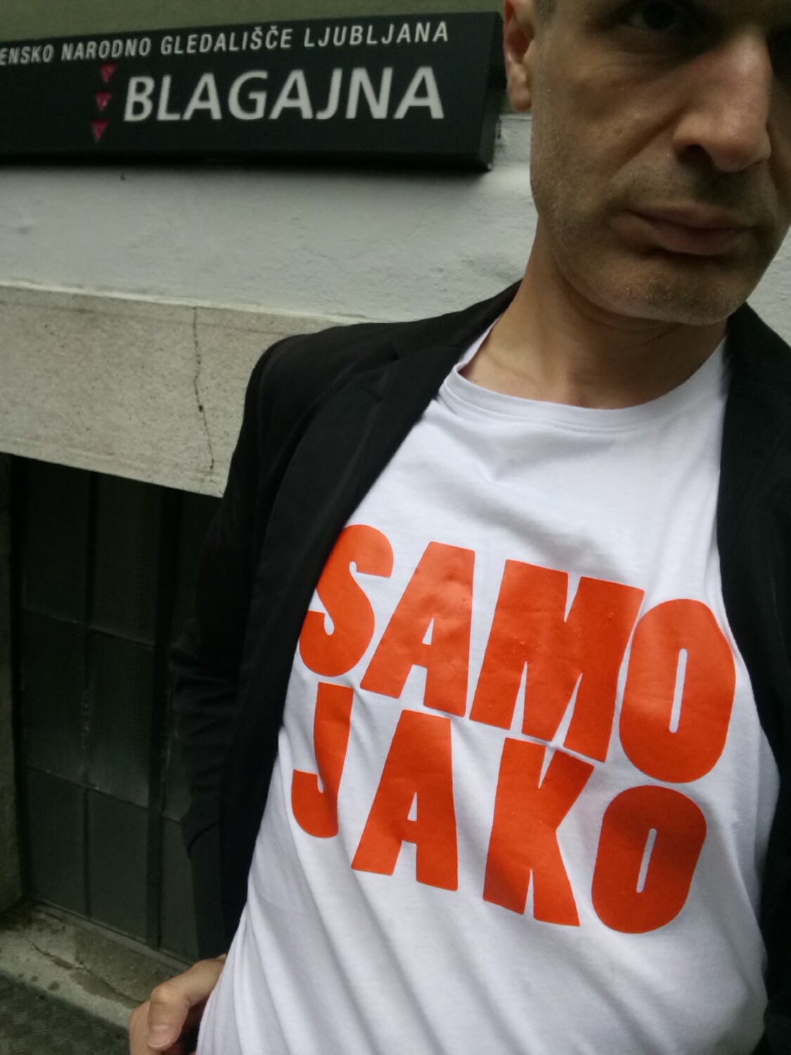 SAMO JAKO t-shirt m/w red-orange strike