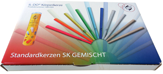 IL-DO® Körperkerze Standard Gemischtes SET