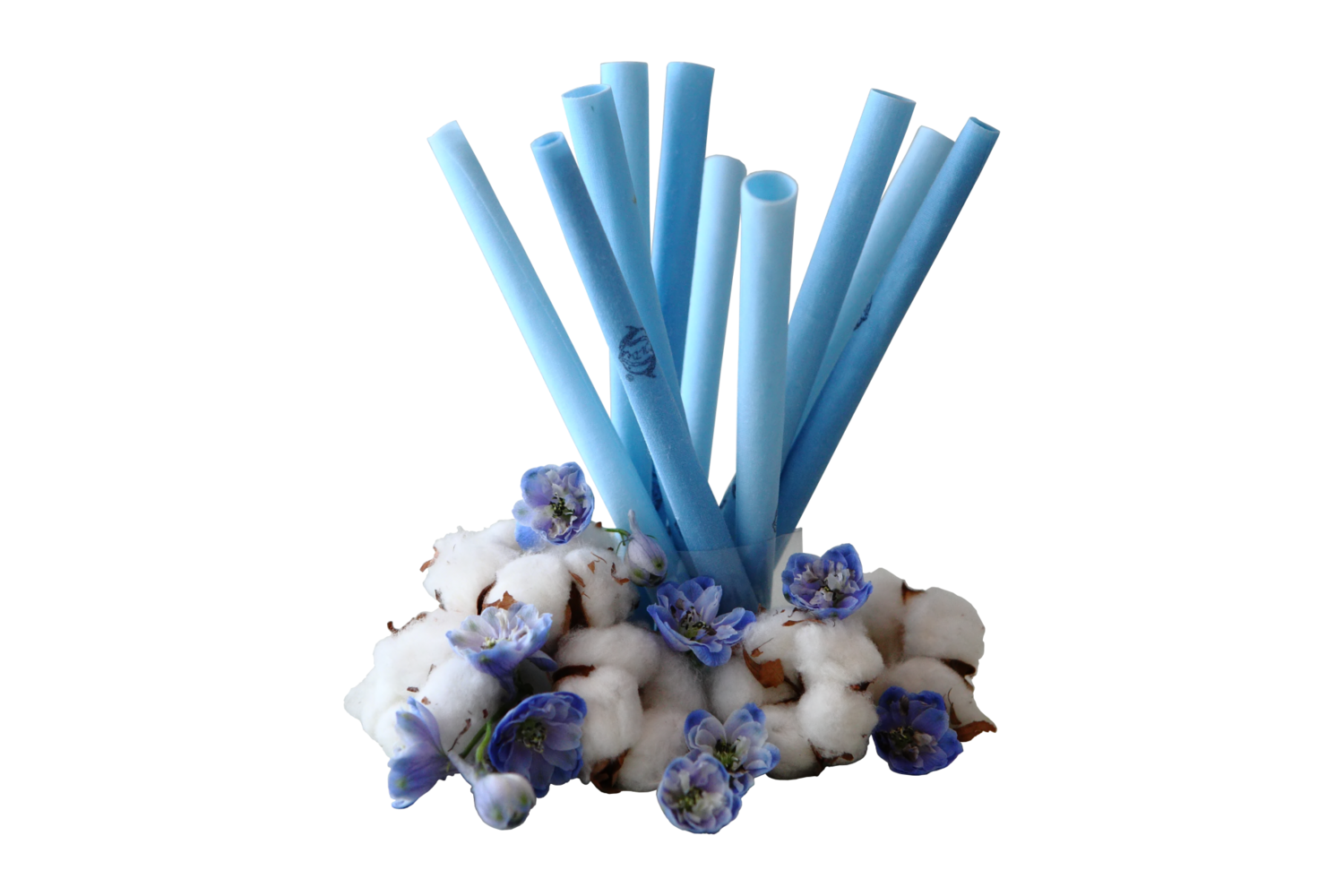 IL-DO® Körperkerze Standard Hellblau, Hals-Chakra