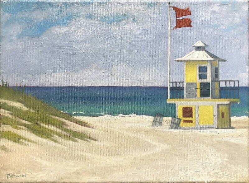 The Guard Shack – Canvas Giclee