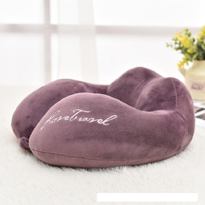 Purple Love Travel Neck Pillow