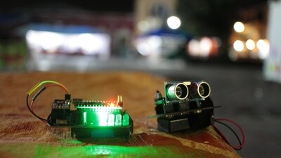 Alarma inalambrica de detección de personas