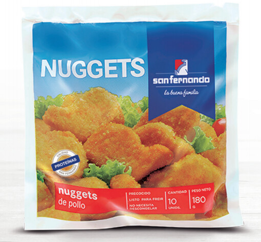Nuggets de pollo - 10 unidades