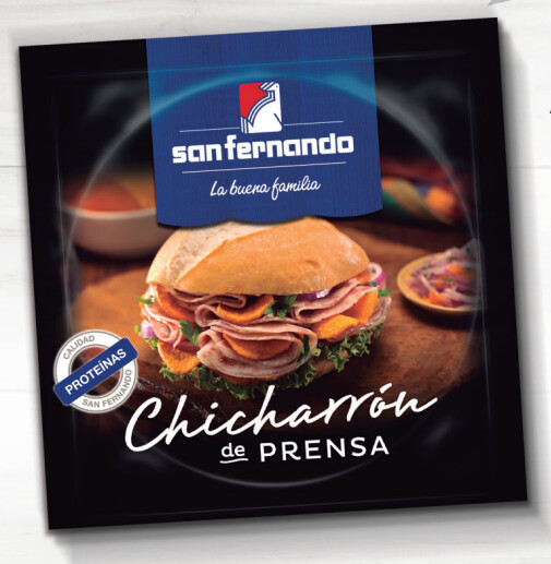 Chicharron de prensa San fernando - 12 unidades