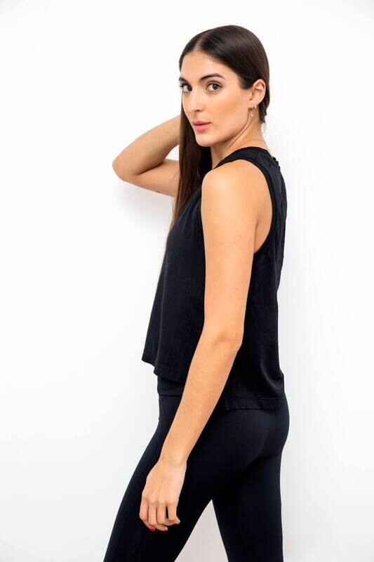 Tank Top Negra