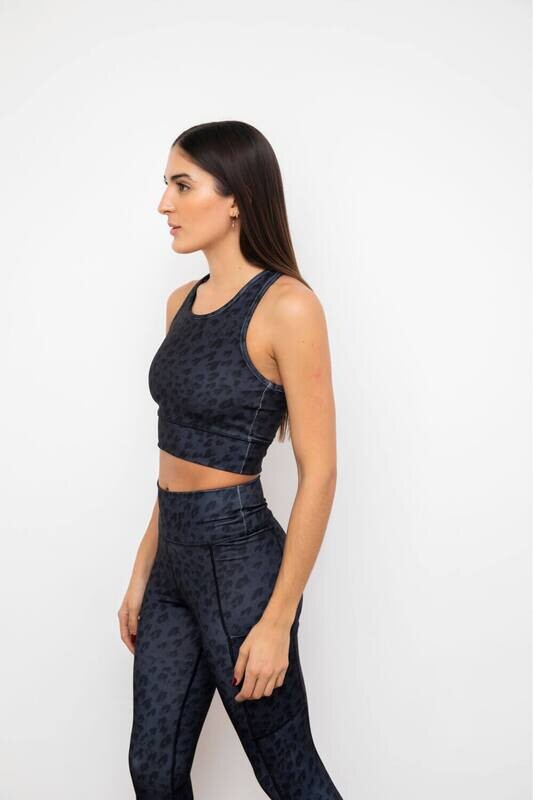 Top bra Performance Animal black