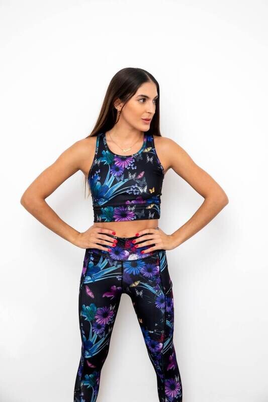 Top bra Performance Forest