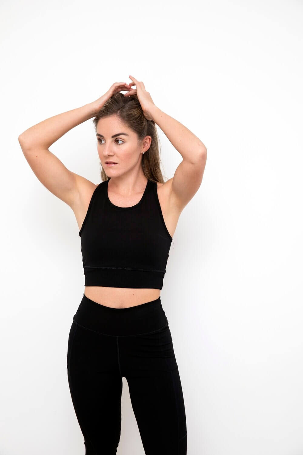 Top bra Performance Negro