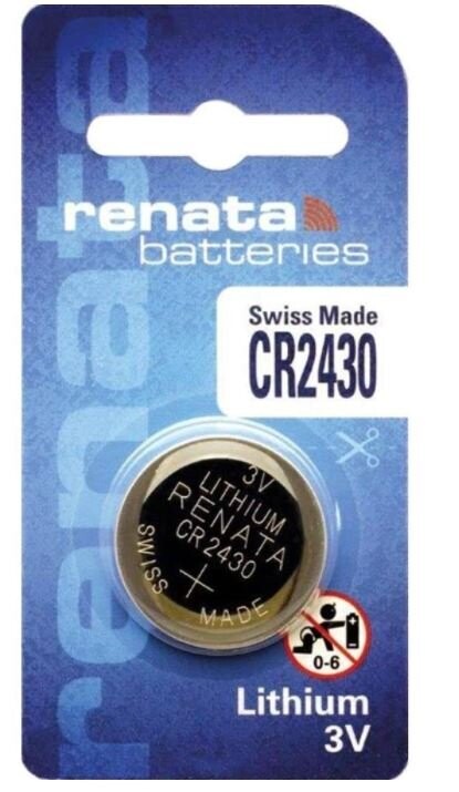 Renata CR2430 3V Lithium Knopfzelle