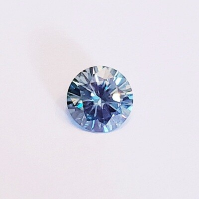 Genuine Moissanite Blue Brilliant 1.91 Carat