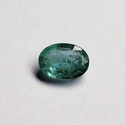 Genuine Emerald Green Oval 0.60 Carat