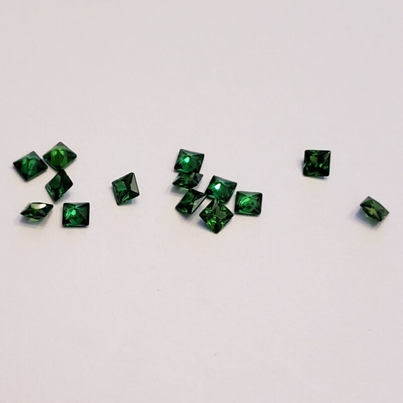 Genuine Emerald Green Princess 3.15 Carat