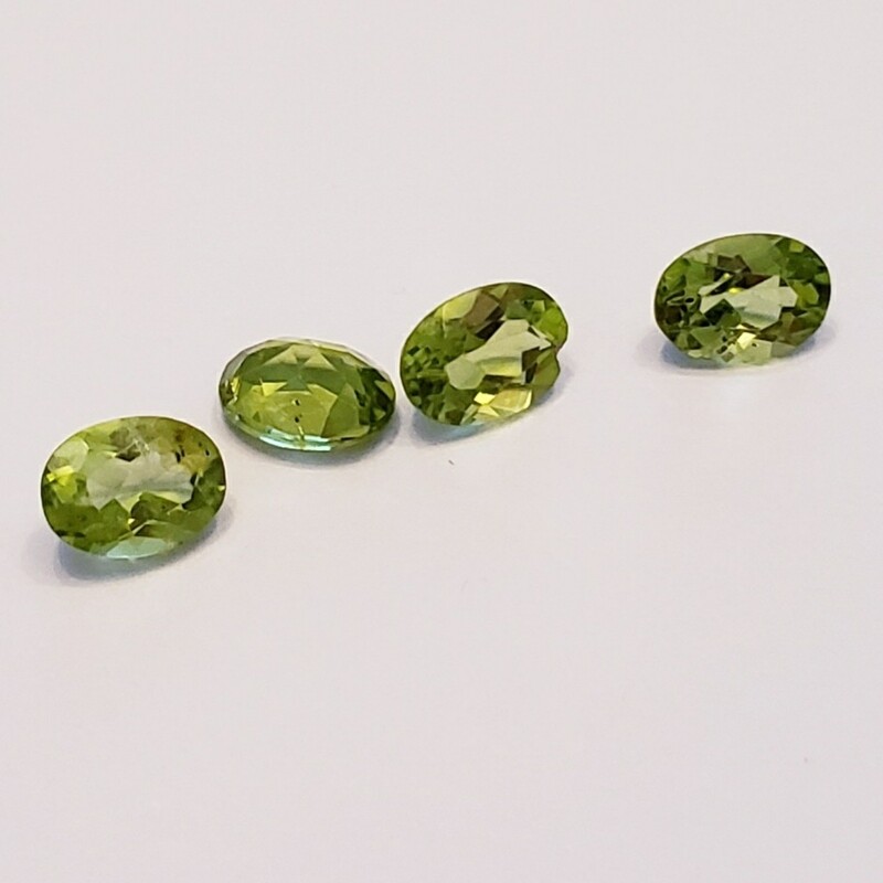 Genuine Peridot Green Oval 2.8 Carat