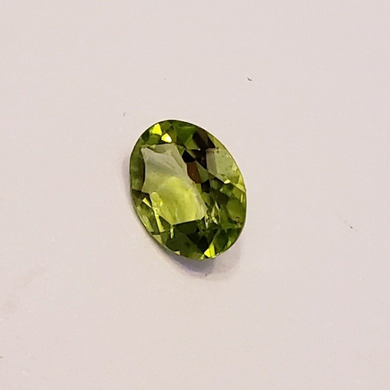 Genuine Peridot Green Oval 1.55 Carat