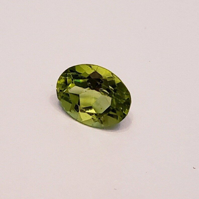 Genuine Peridot Green Oval 1.85 Carat