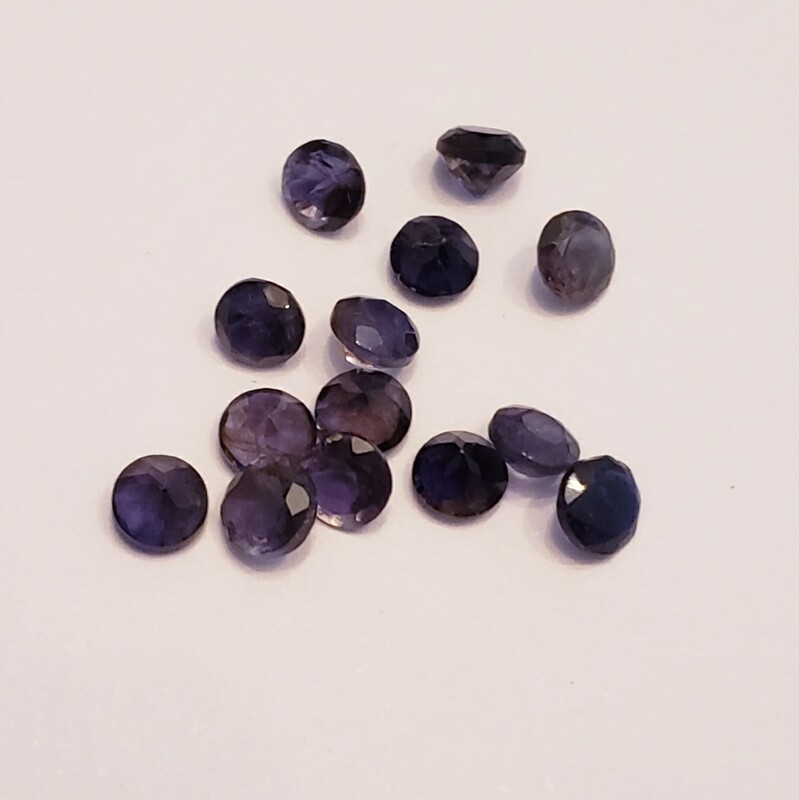 Genuine Iolite Grey Brilliant 3.35 Carat