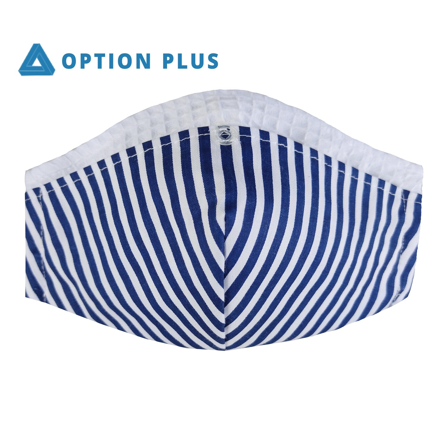 04Face Mask - Blue Lines