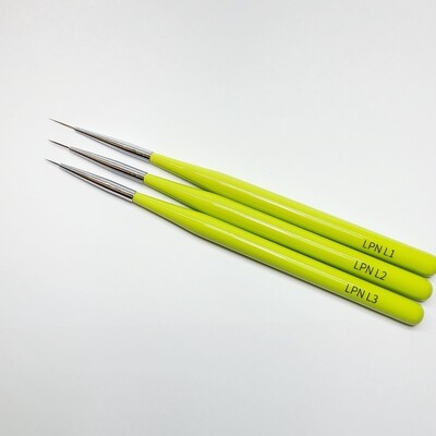 Set of 3 Liner Brushes