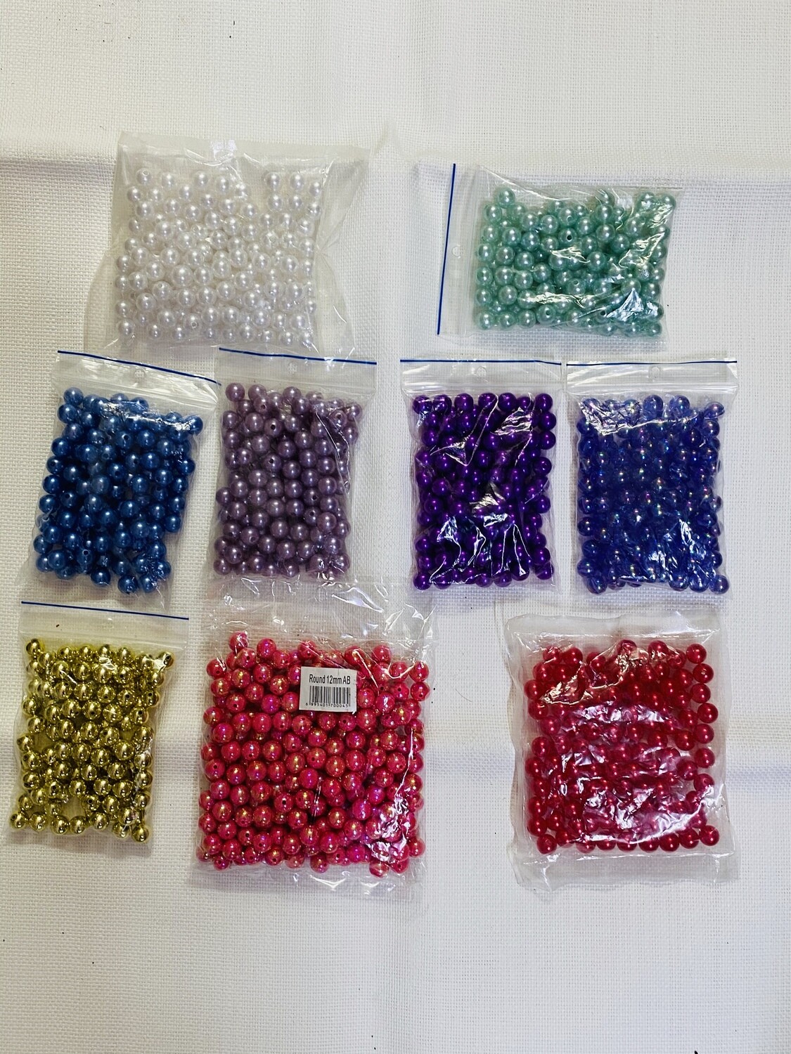 12mm Beads / 100g per Bag