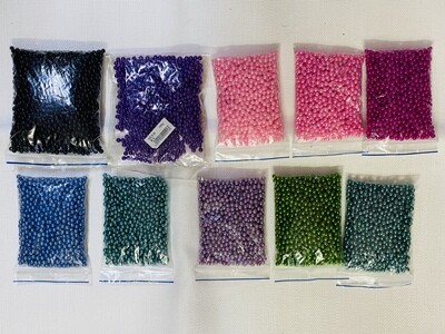 6mm Beads / 100g per Bag