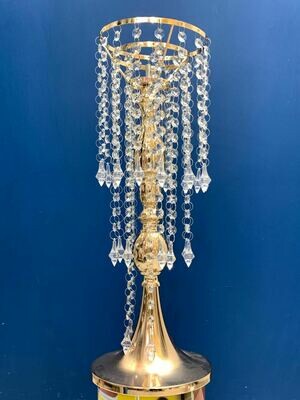 Crystal Beads Single Head Stand 04- Glod