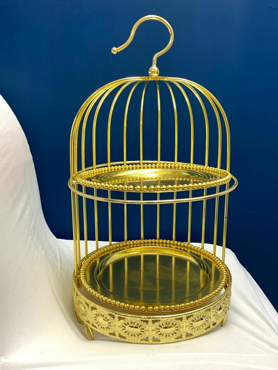Birdcage Cupcake Stand 2 Tier
