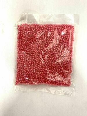 5mm Beads / 100g per Bag, Color: Red