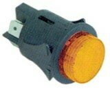 INTERRUPTOR PULSANTE MONTAJE Ø 25MM AMARILLO 2NO 2