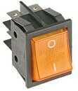 INTERRUPTOR BASCULANTE MEDIDA DE MONTAJE 30X22MM N