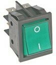 ROCKER;2 POSICIONES;DPST;ON-OFF;16A/250VAC;VERDE;2 ROCKER;2 POSICIONES;DPST;ON-OFF;16A/250VAC;VERDE;2