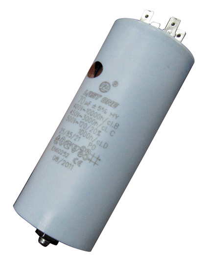 CONDENSADOR DE ARRANQUE 18MF, 450V PARA LAVADORA .
