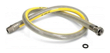 TUBO DE GAS 1/2 1000MM MACHO/HEMBRA