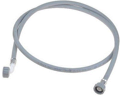 TUBO ENTRADA 1500 MM GOMA, TUERCA 3/4"