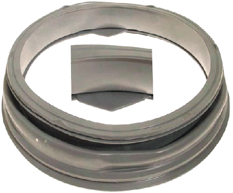 GOMA DE ESCOTILLA PARA PUERTA DE LAVADORA LG 4986E