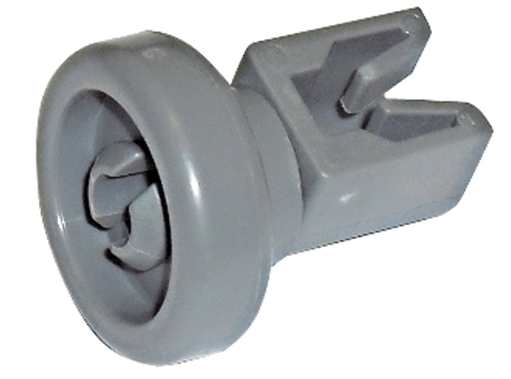 RUEDA CESTO SUPERIOR LAVAVAJILLAS ZANUSSI, GRIS OS