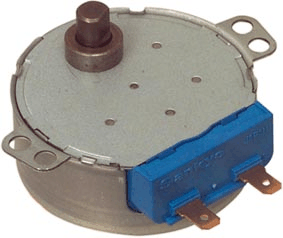 MOTOR GIRAPLATO HORNO MICROONDAS 5/6 RPM, EJE 1 CH