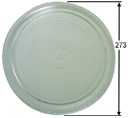 PLATO PARA MICROONDAS WHIRLPOOL 273 MM (CANAL 22,5