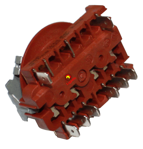 SELECTOR HORNO ELÉCTRICO 78062502. 8 POS. CON PILO