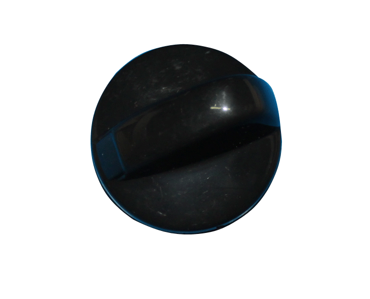 MANDO ENCIMERA TEKA NEGRO, EJE CORTO